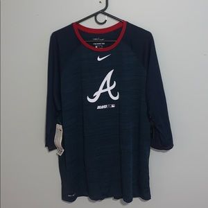 atlanta braves quarter sleeve